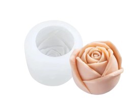 Molde silicona rosa cerrada